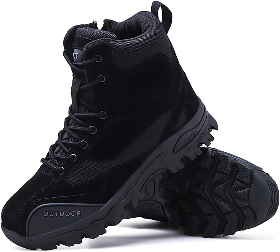 Men's Hiking Boots Outdoor Fashion Athletic Shoes Traveling Camping Training Waterproof High-Top Camouflage Boots