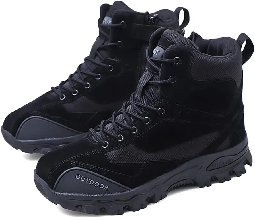 Men's Hiking Boots Outdoor Fashion Athletic Shoes Traveling Camping Training Waterproof High-Top Camouflage Boots