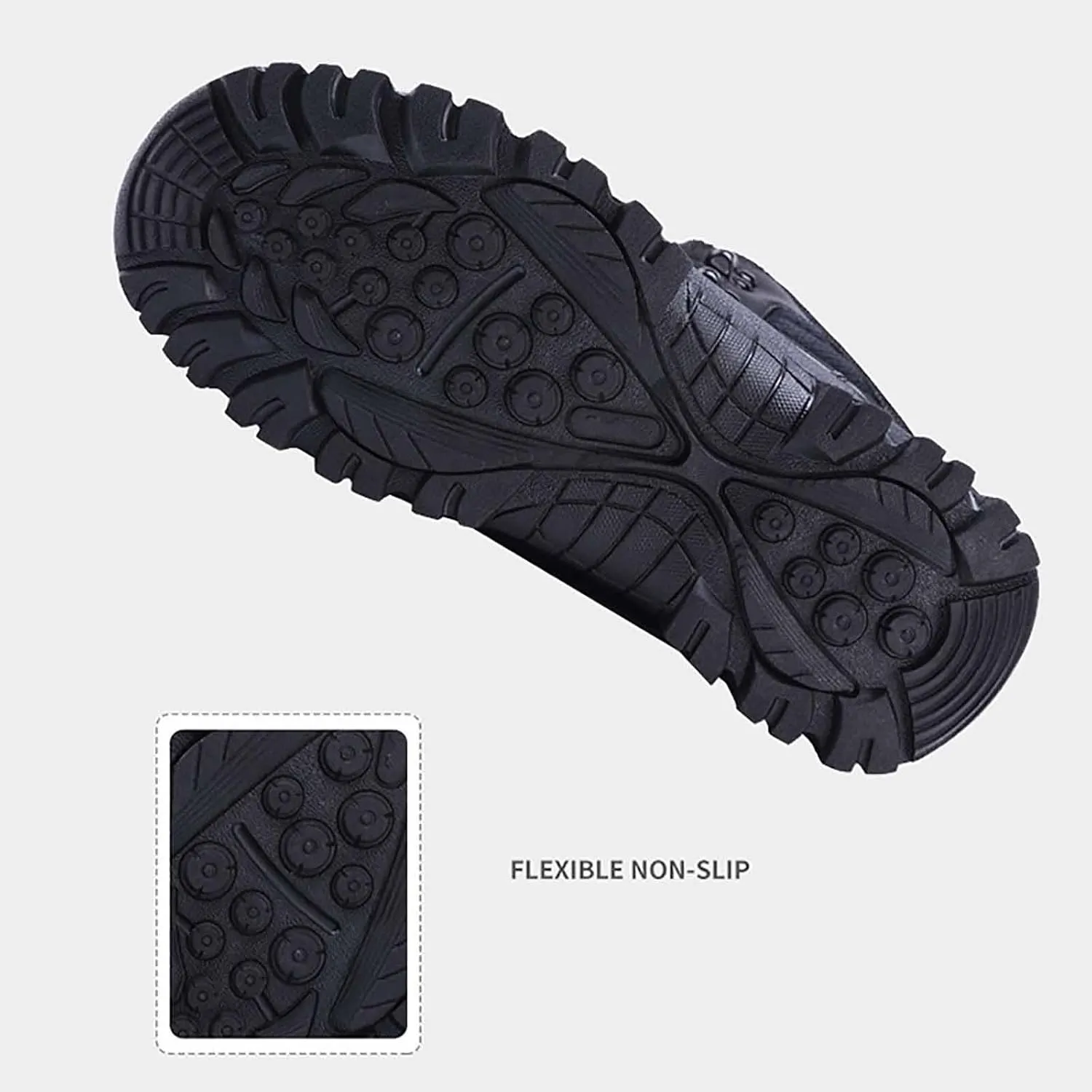 Men's Military Tactical Boots, Outdoor Army Hunting Jungle Hiking Boots Lightweight work boots for men Durable Security Work Boots Desert Boots