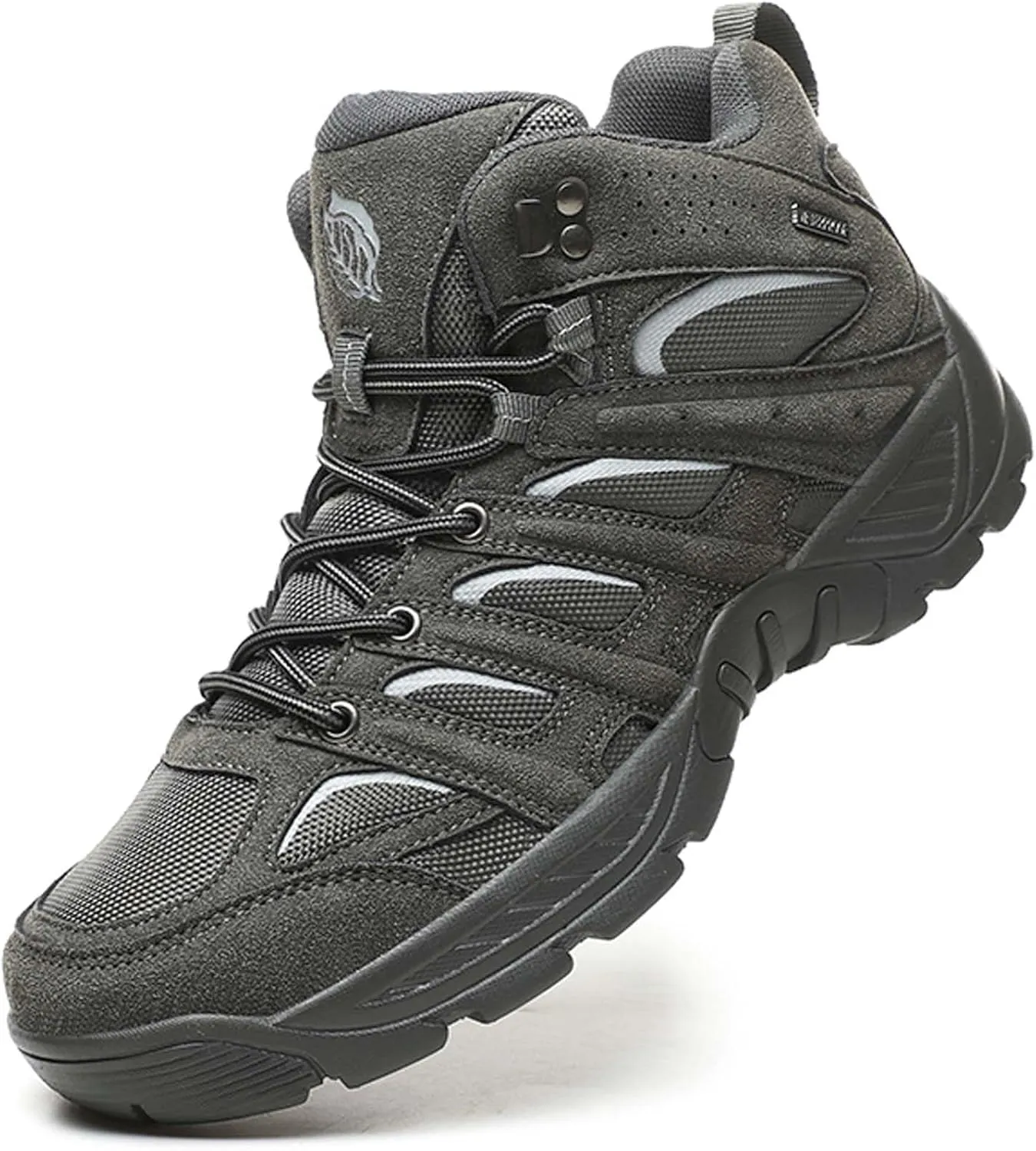Mens Military Tactical Boots Waterproof Hiking Boots Casual Work Boots Outdoor Hiking Motorcycle Combat Boots Military Desert Boots Lightweight Comfortable All Day Work Boots