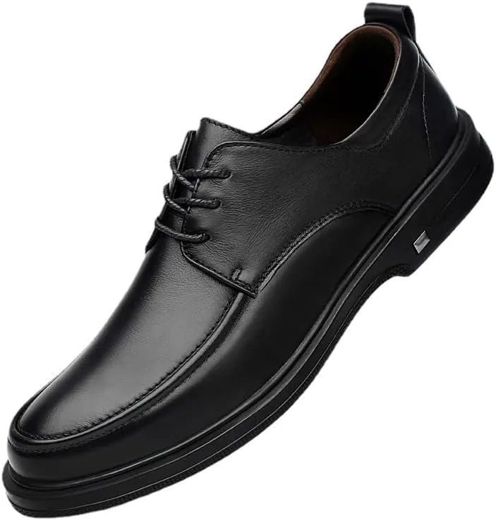 Men’s Non-Slip Dress Shoes – Lace-Up Leather Business & Formal Oxfords