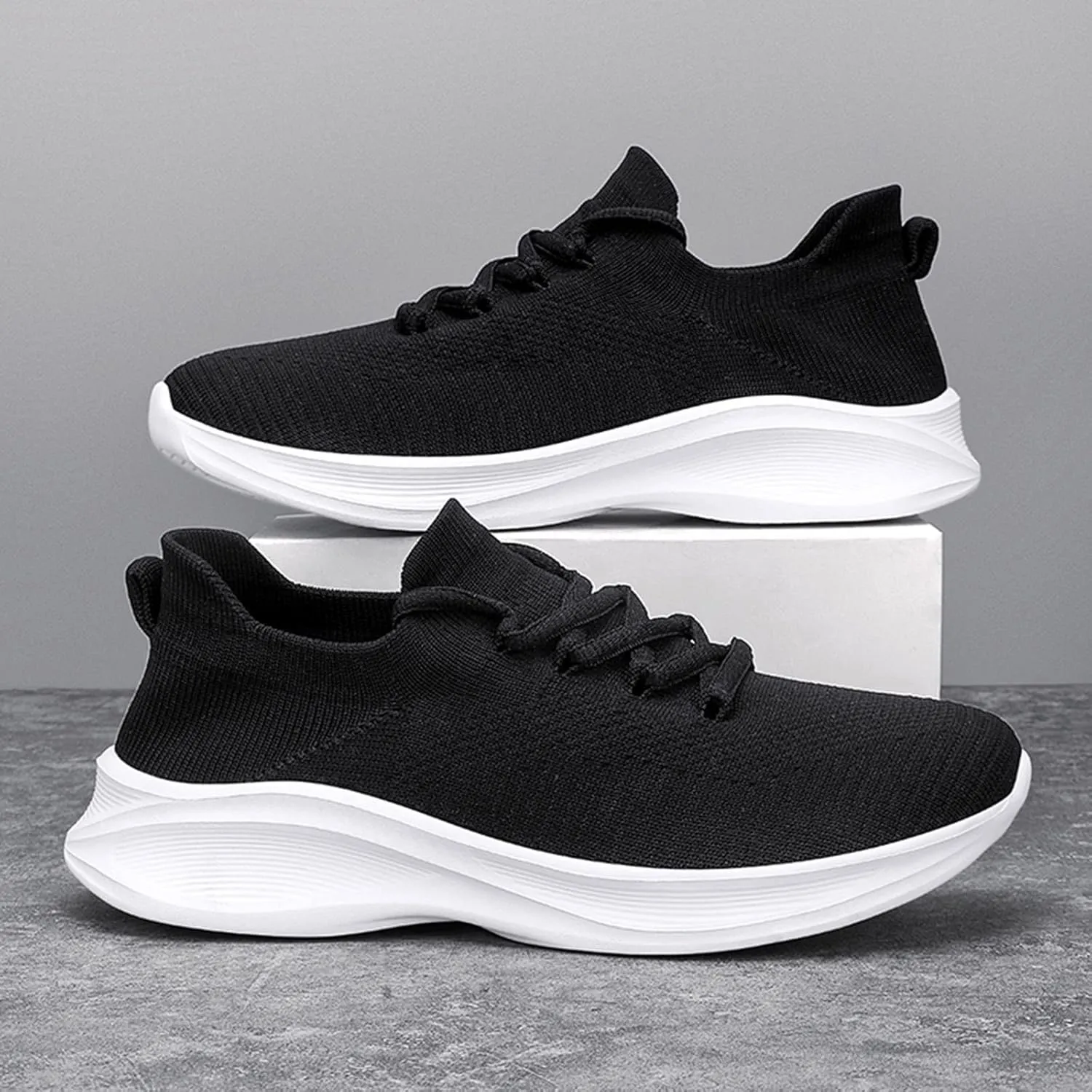 Men's Orthopedic Comfortable Slip-On Shoes Slip-On Comfortable Light-Weight Shoe Arch Support Plantar Fasciitis