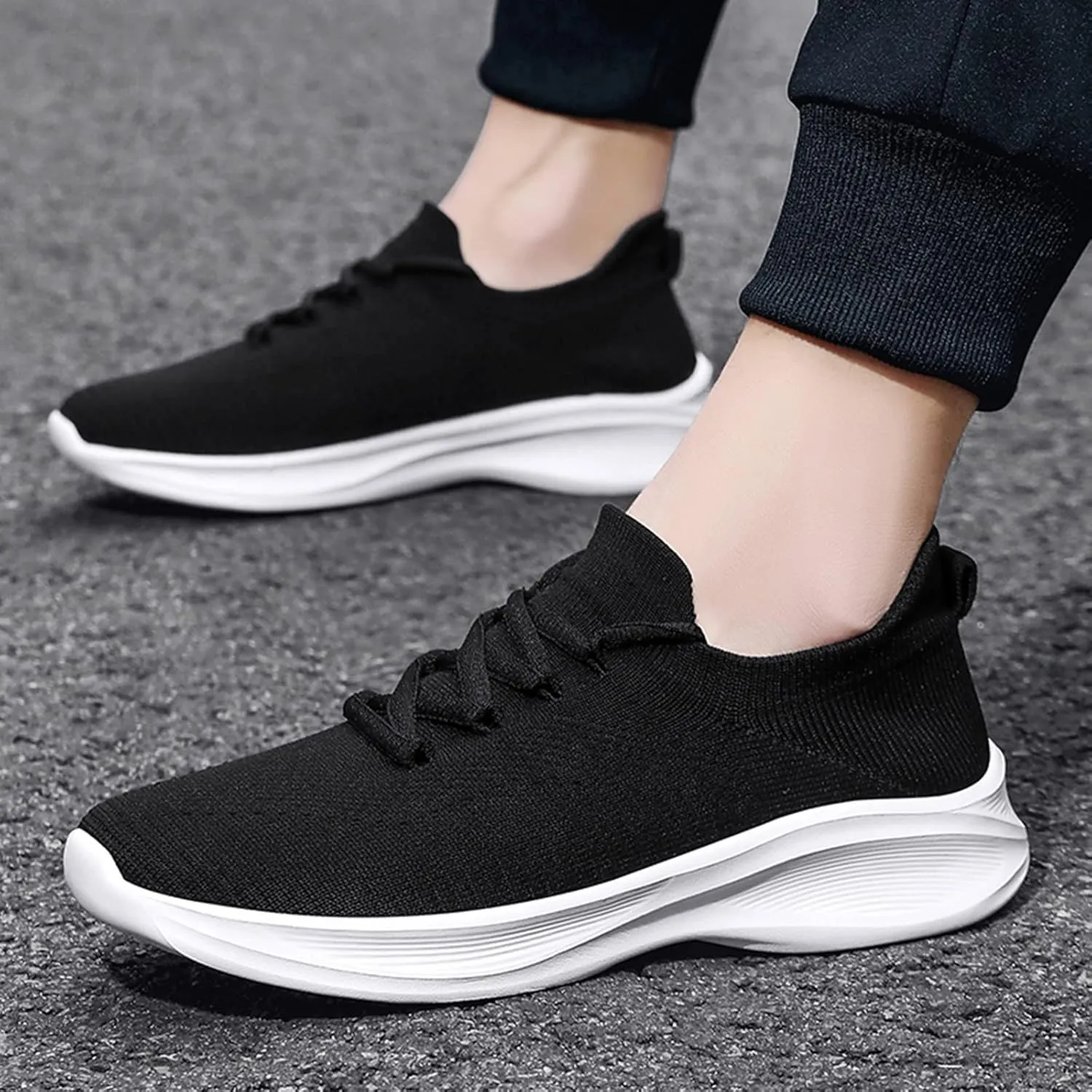 Men's Orthopedic Comfortable Slip-On Shoes Slip-On Comfortable Light-Weight Shoe Arch Support Plantar Fasciitis
