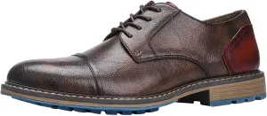 Mens Oxfords Formal Dress Leather Dress Wedding Business Fashion Tuxedo Walking Shoes for Men