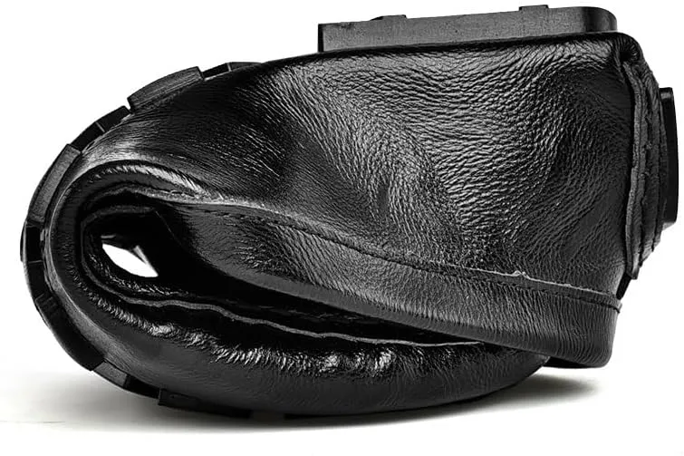 Mens PU Leather Loafers Driving Moccasins Shoes Flat Heel Comfortable Lightweight Fashion Walking Slip-On Smoking Shoes