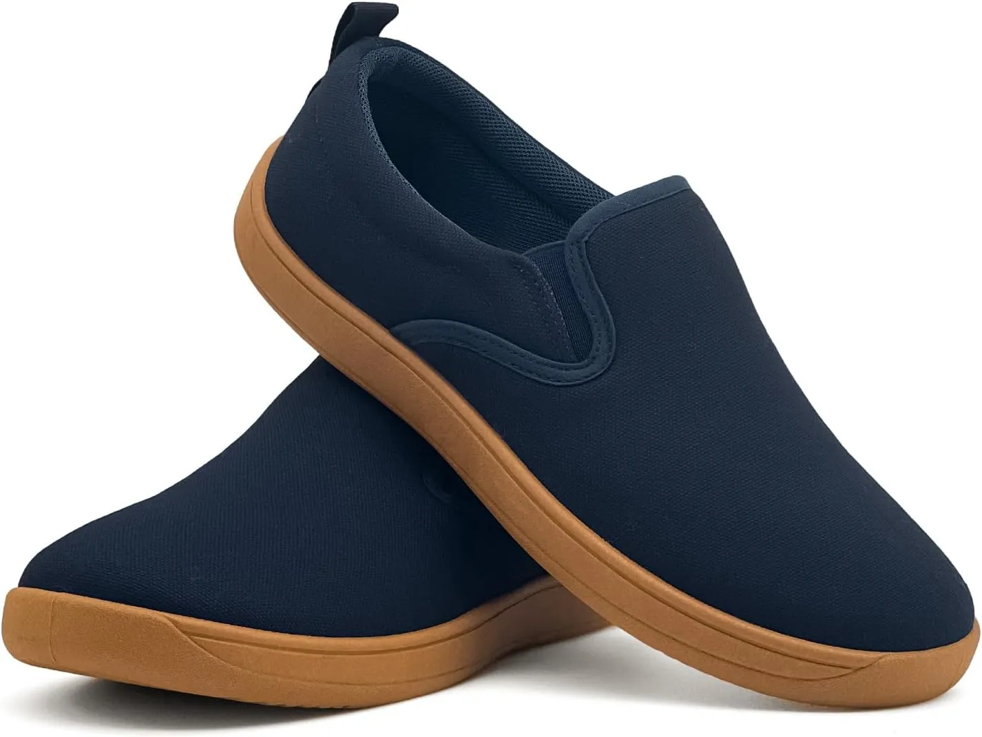 Mens Slip-on Shoes Loafers Casual Walking Shoes Hands Free Canvas Fashion Sneakers