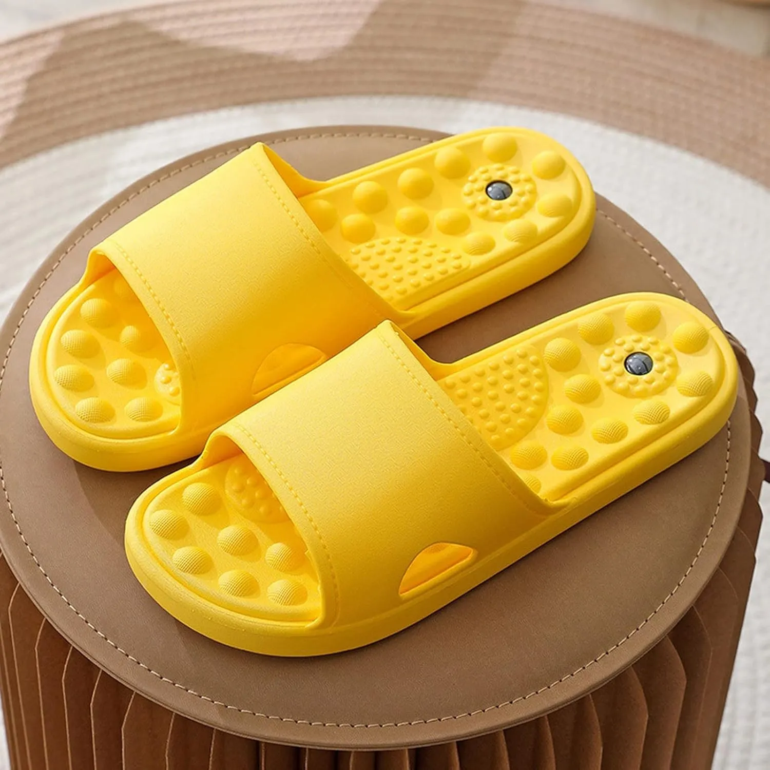 Mens Slippers Slides for Women Bathroom Slippers Men Womens Slides Soft Sole Beach Living Room