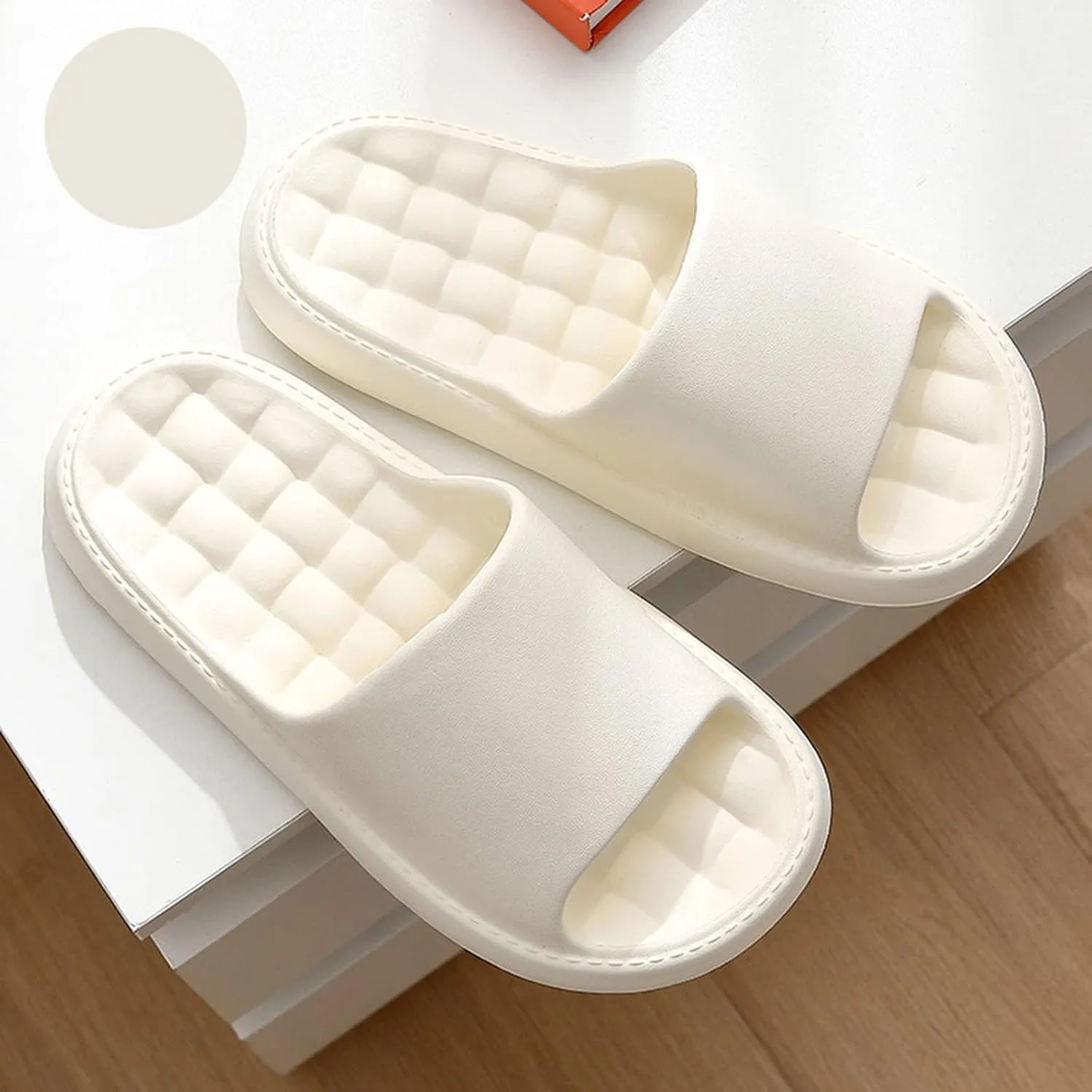 Mens Slippers Slides for Women Mens Slides Womens Soft Sole Comfortable Drainage Hole Slippers