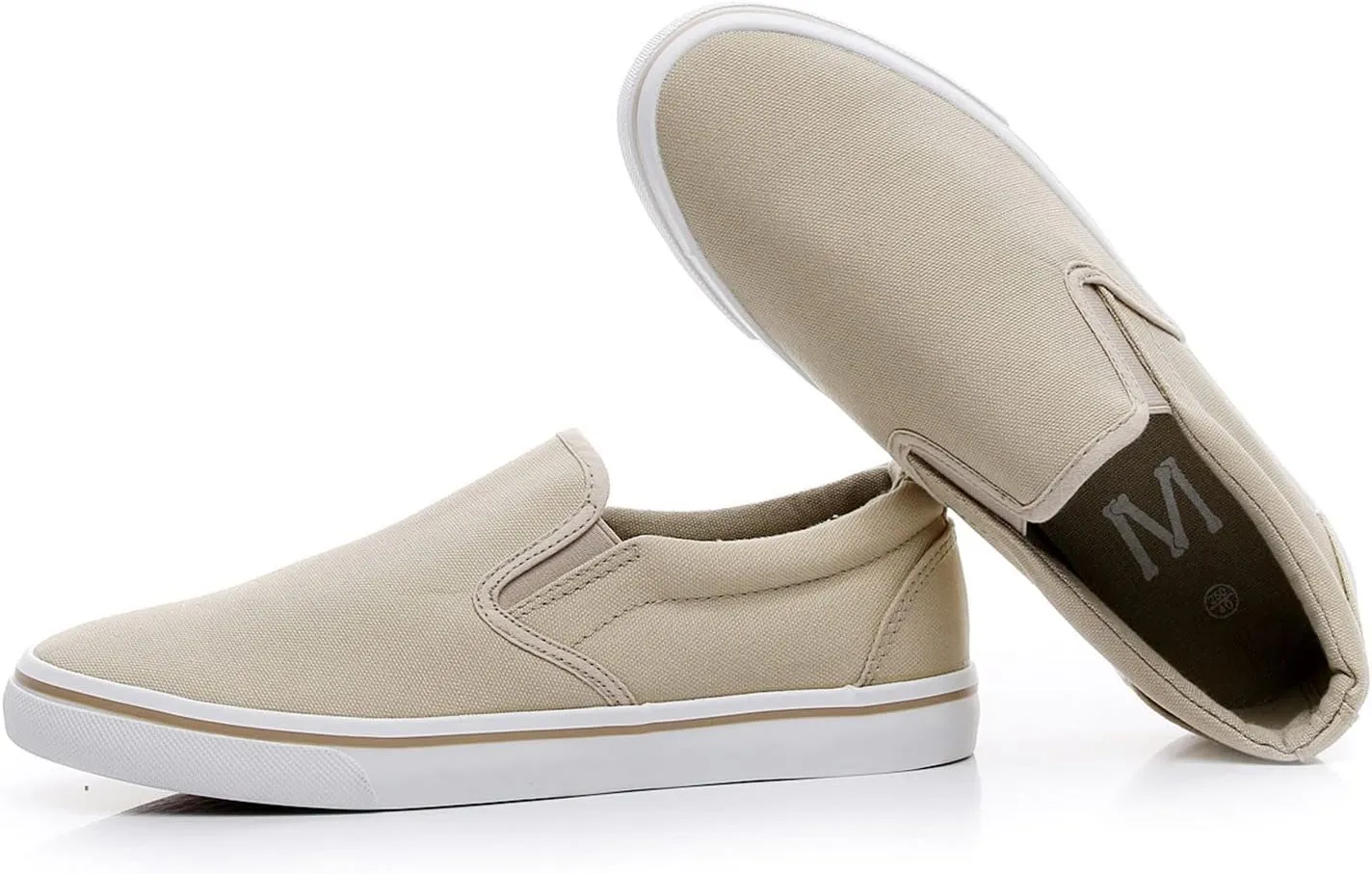 Men's Sneakers for Men Slip On Shallow Mouth Simple Single Shoes Casual Shoes Work