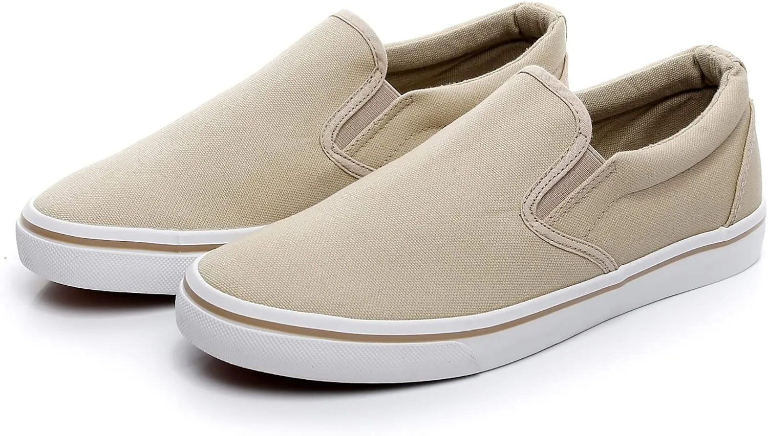 Men's Sneakers for Men Slip On Shallow Mouth Simple Single Shoes Casual Shoes Work