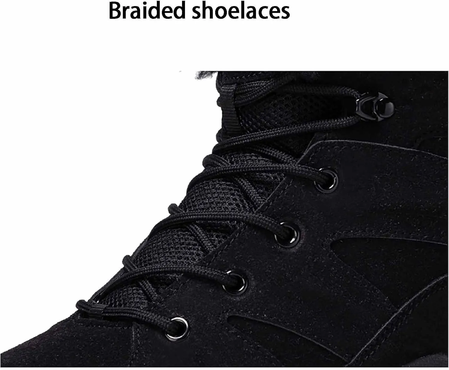 Men's winter Military Tactical Boots, Lightweight Work Boots, Durable Combat Boots Desert Boots, Men's Tactical Work Boots, Men's Waterproof Hiking Boots, Jungle Boots