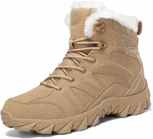Men's winter Military Tactical Boots, Lightweight Work Boots, Durable Combat Boots Desert Boots, Men's Tactical Work Boots, Men's Waterproof Hiking Boots, Jungle Boots