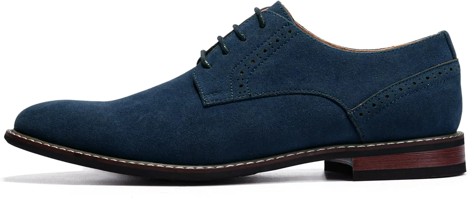 Mofri Men's Dress Shoes Formal Cap Toe Oxford Dress Shoes for Men Comfortable