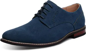 Mofri Men's Dress Shoes Formal Cap Toe Oxford Dress Shoes for Men Comfortable