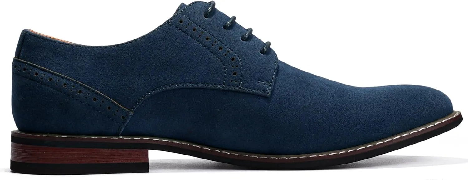 Mofri Men's Dress Shoes Formal Cap Toe Oxford Dress Shoes for Men Comfortable