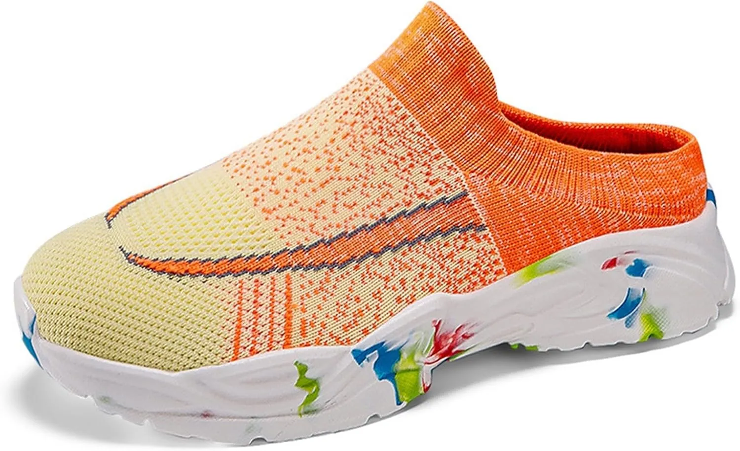 Mules for Women 2025 Backless Walking Sneakers Womens Running Shoes Casual Women Casual Shoes White Sneakers White Tennis Shoe Cross Trainer Shoe