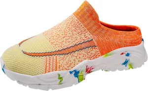 Mules for Women 2025 Backless Walking Sneakers Womens Running Shoes Casual Women Casual Shoes White Sneakers White Tennis Shoe Cross Trainer Shoe
