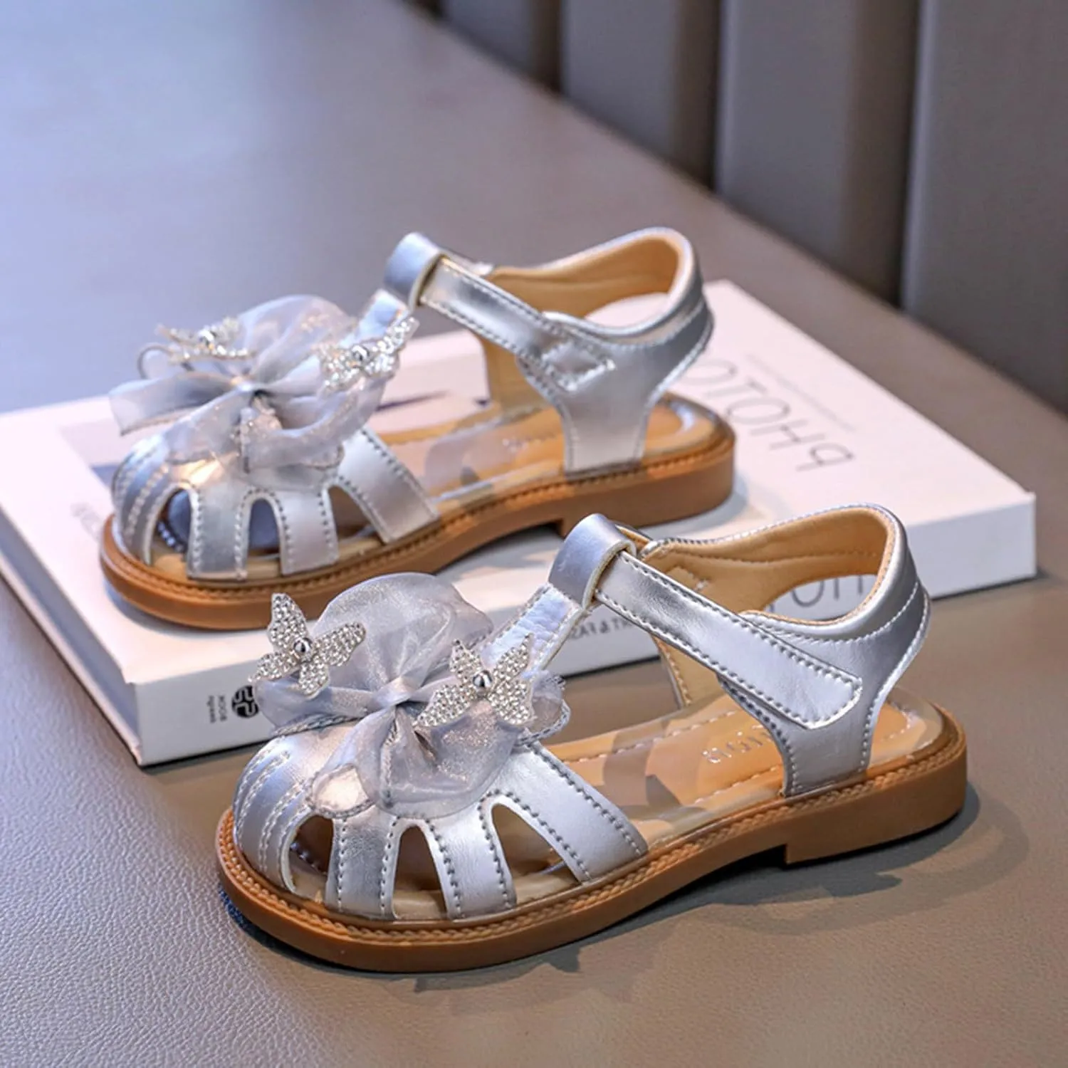 New Comfortable Sandals for Girls in Summer with Soft Sole and Durable Properties Toddler Girl White Girls Sandals