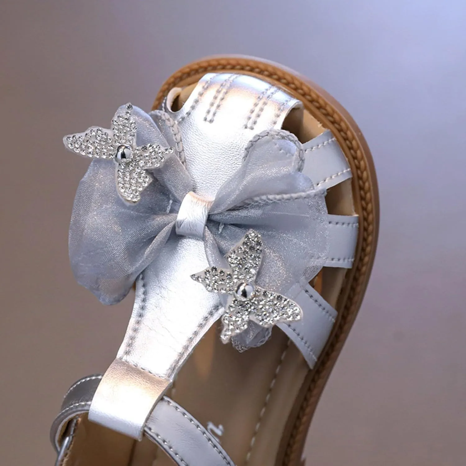 New Comfortable Sandals for Girls in Summer with Soft Sole and Durable Properties Toddler Girl White Girls Sandals
