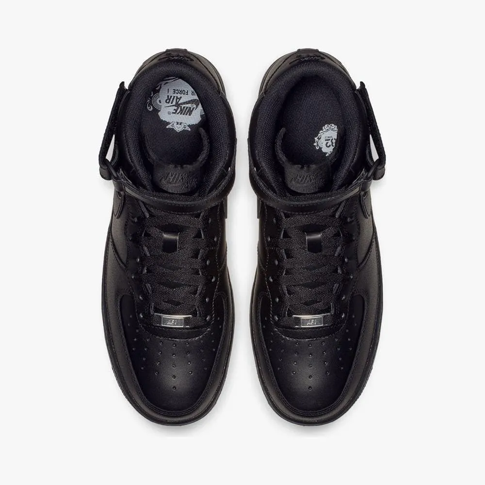 Nike Air Force 1 Mid '07 Men's Shoes (CW2289-001, Black/Black)