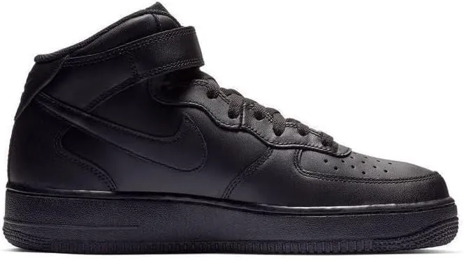 Nike Air Force 1 Mid '07 Men's Shoes (CW2289-001, Black/Black)