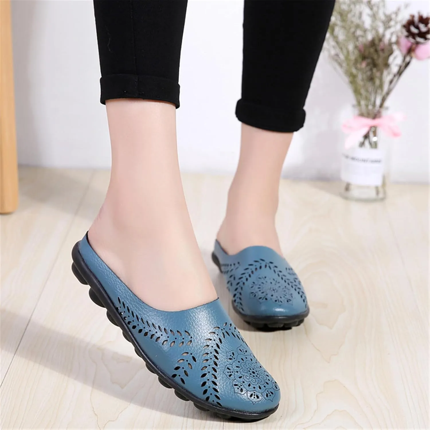 Orthopedic Shoes for Women Womens Walking Sneakers with Arch Support Womens Loafers Cozy Warm Lightweight Christmas Shoes for Women Round Toe Flats Comfortable