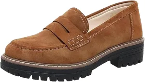 Orthoture Orthopedic Platform Loafers, Lug Sole Loafers for Women, Slip On Comfort Casual Fashion