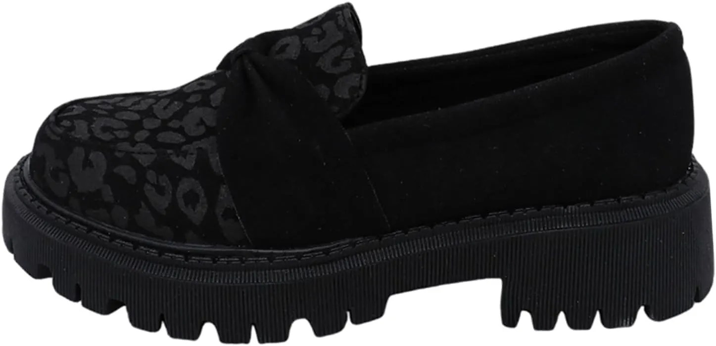 Platform Shoes for Women Chunky Loafers Slip On Penny Loafers Comfort Business Shoes Dressy Loafers Shoes Work Shoes