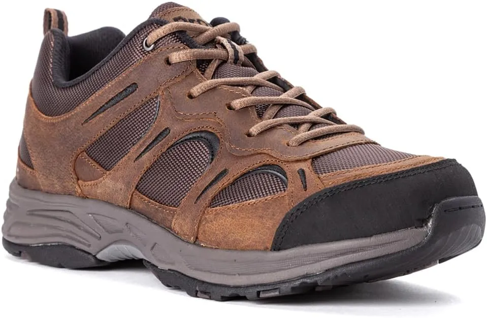 Propet Mens Connelly Hiking Hiking Sneakers Shoes - Brown