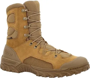 ROCKY Mountain Combat Waterproof Military Boot, Coyote Brown, Size 11(W)