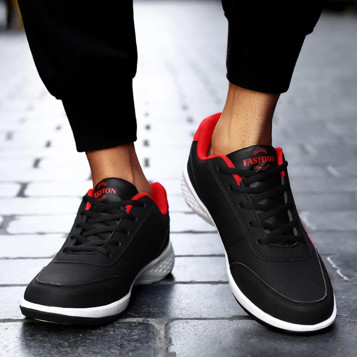 SBGMoSJ Bowling Shoes Women 10 Wide Zapatos para Mujer Comodos Tennis Shoes Slip Ons for Women Bowling Shoes Women Size 9 Black Zapatos Blancos para Mujer