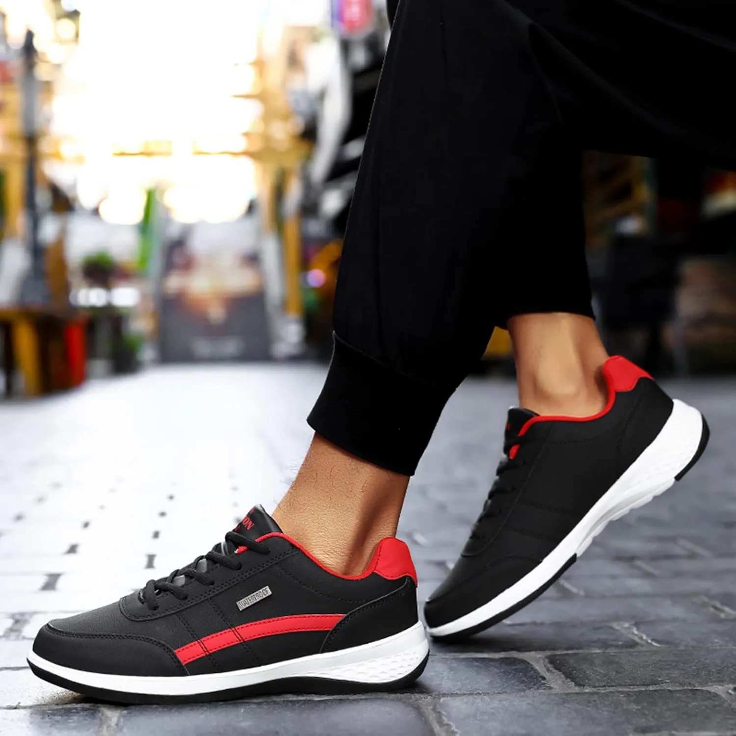 SBGMoSJ Bowling Shoes Women 10 Wide Zapatos para Mujer Comodos Tennis Shoes Slip Ons for Women Bowling Shoes Women Size 9 Black Zapatos Blancos para Mujer