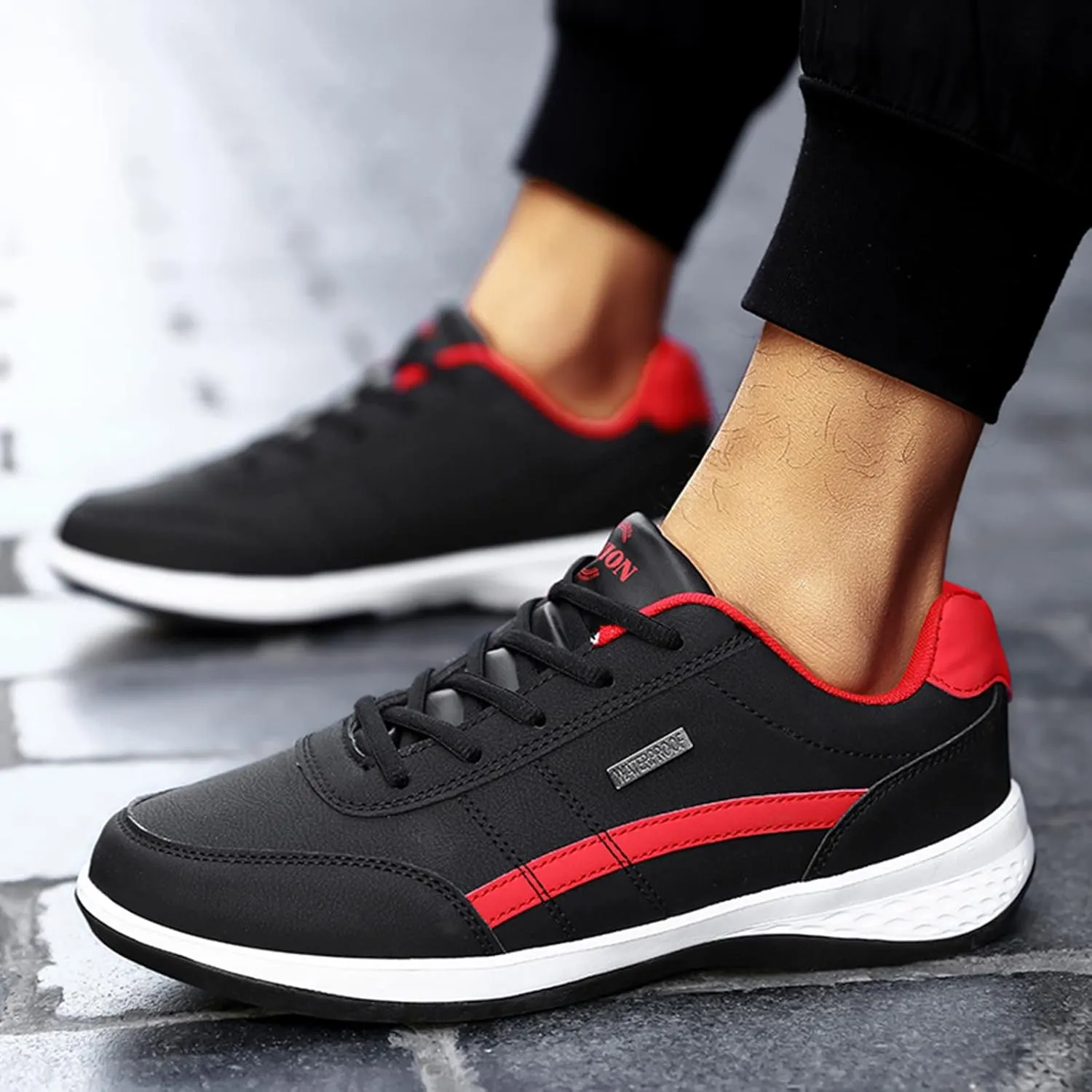 SBGMoSJ Bowling Shoes Women 10 Wide Zapatos para Mujer Comodos Tennis Shoes Slip Ons for Women Bowling Shoes Women Size 9 Black Zapatos Blancos para Mujer