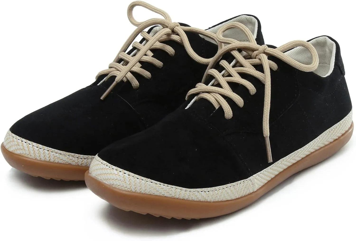 SBGMoSJ Business Casual Women Wide Sneakers Comfy Shoes for Women Slip On Dressy Womens Shoes Casual Fall Slip Ons Gym Shoes for Women Workout Size 12 Womens Black Sneakers Size 8 1/2