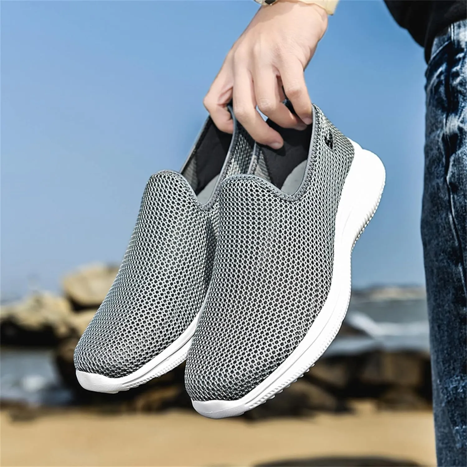 Sneakers for Women Running Shoes Slip On Casual Mens Running Shoes Food Service Slip On Shoes Casual Fashion Sneakers Platform Tennis Shoe Casual Loafers