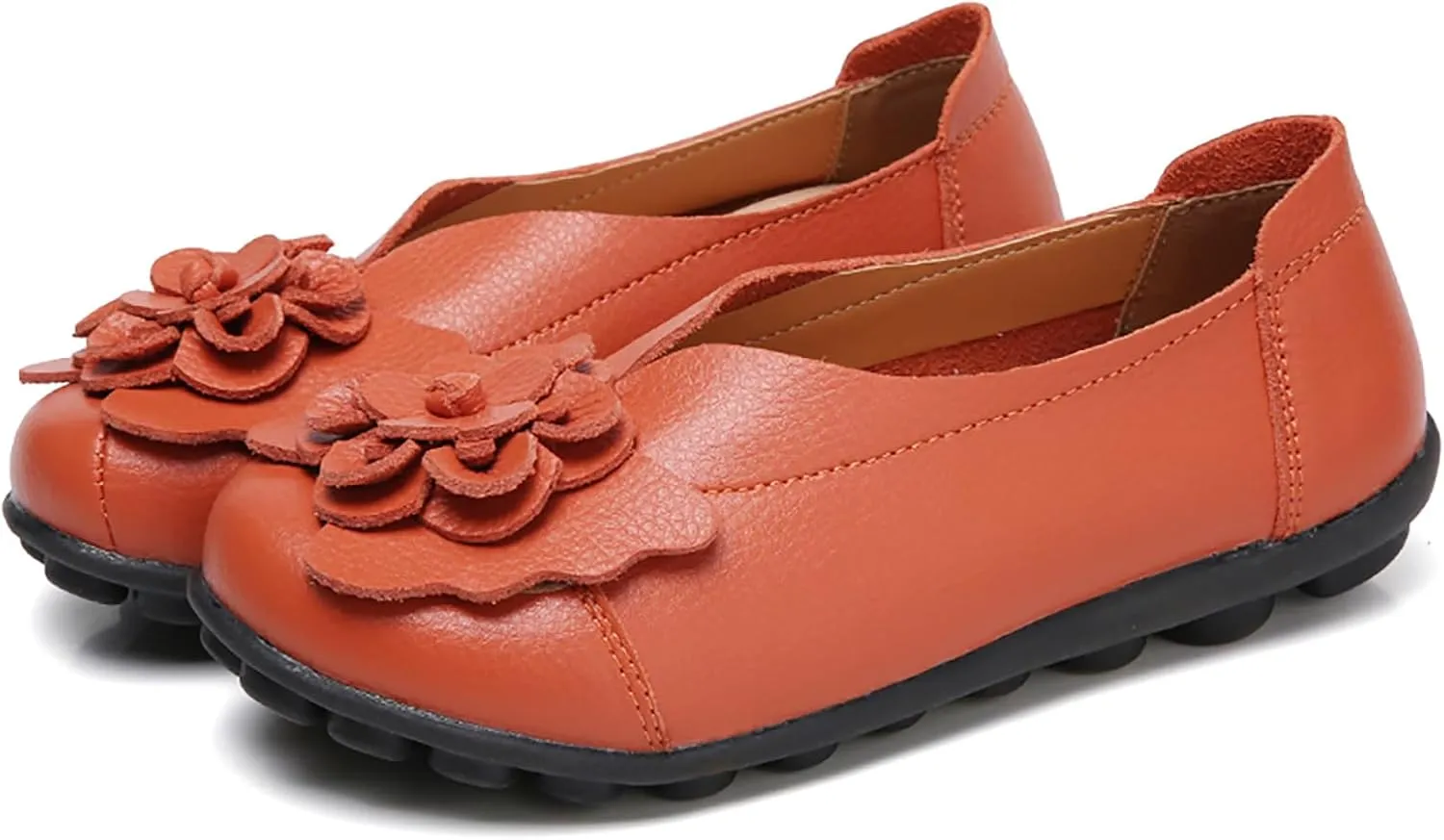 Solaud Women's Comfortable Loafers Soft Slip on Casual Round Toe Moccasins Driving Flats Work Walking Shoes