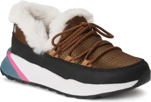 Spyder Women's Casual and Fashion Sneakers, Brown Spice, 7