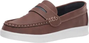 Steve Madden Boy's BSHARPER Loafer, Brown, 7 M US Big Kid