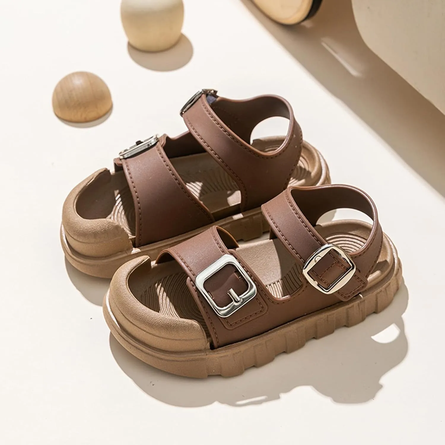 Summer Sandals Versatile Casual Fashion Middle and Small Children Non Slip Soft Sole Outer Sandals for Toddler Girls