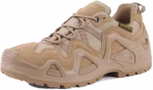 Tactical Boots for Men, Durable Army Combat Boots, Lightweight Non-Slip Hiking Boots for Men, Waterproof Security Boots, Breathable Military Combat Desert Boots