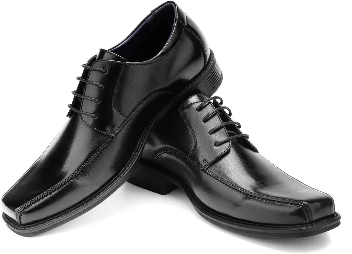 Temeshu Men's Oxford Classic Dress Shoes Casual Business Formal Lace up Shoes Lightweight DS11