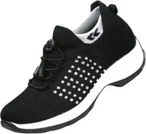 Tennis Shoes Womens Walking Sneakers for Women Black Loafers Women Closed Toe Indoor and Outdoor Christmas Tennis Shoes Comfortable Dressy Slip on