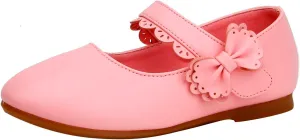 Toddler Dress Shoes Flower Girl Shoes for Weeding Toddler Casual Mary Jane Shoes Soft Sole Ballet Flat for Walking
