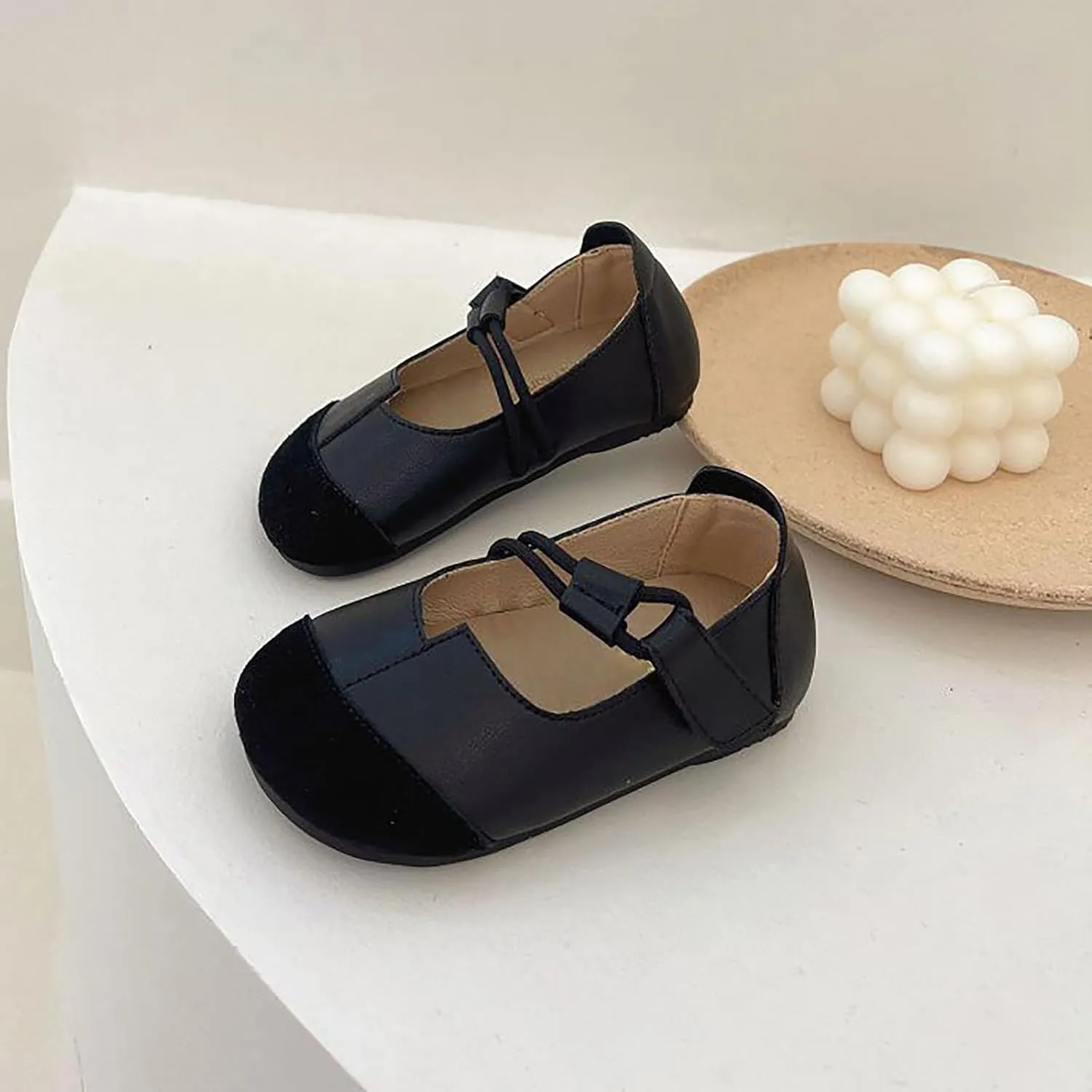 Toddler Girls Pu Material Solid Color Small Leather Shoes Quilted Design Cute 3 to 6 month baby girl clothes organic