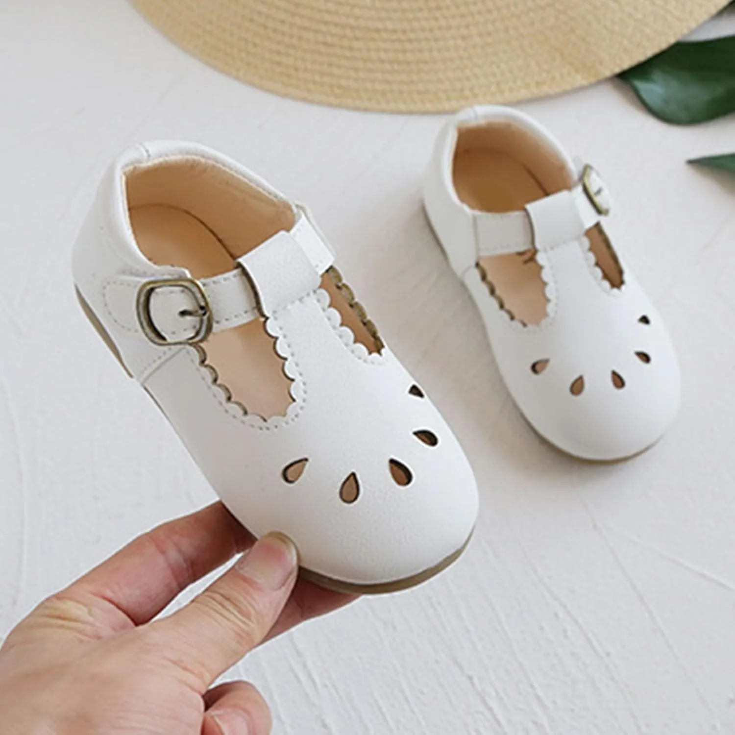 Toddler Leather Loafers Sandals Beach Casual Pool Slide Shoes Baby Infant Summer Soft Flat Casual Cr𝐢b Shoes Slip On