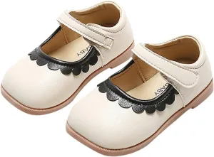 Toddler Sandals Summer And Autumn Girls Boots Cute Flat Solid Color Lace Hook Loop Casual Comfortable Casual Dress Shoe