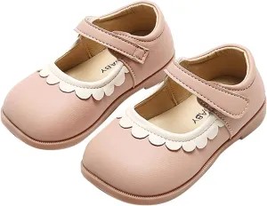 Toddler Sandals Summer And Autumn Girls Boots Cute Flat Solid Color Lace Hook Loop Casual Comfortable Casual Dress Shoe