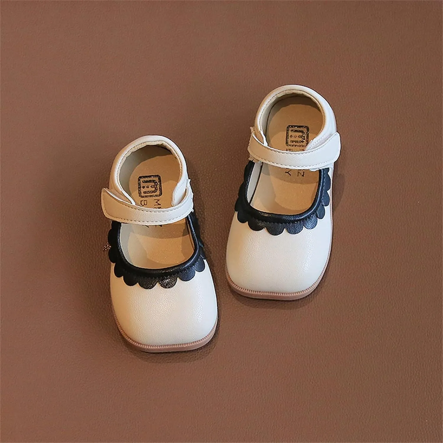 Toddler Sandals Summer And Autumn Girls Boots Cute Flat Solid Color Lace Hook Loop Casual Comfortable Casual Dress Shoe
