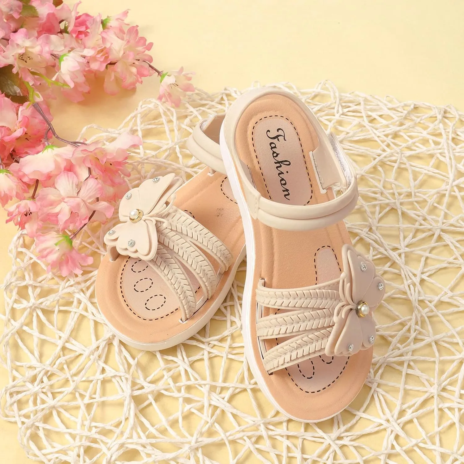 Toddler/Little Kid Girls Sandals Summer Soft Sole Non Slip Comfortable Fashion Princess Shoes Bow Dress Sandals
