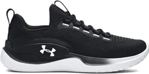 Under Armour Mens Flow Dynamic Synthetic Textile Black Black Trainers 9.5 US